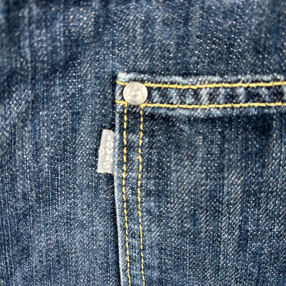 VTG Levi's SilverTab Carpenter Jeans 38x32 Dark Wash Baggy 90s Y2K Skater